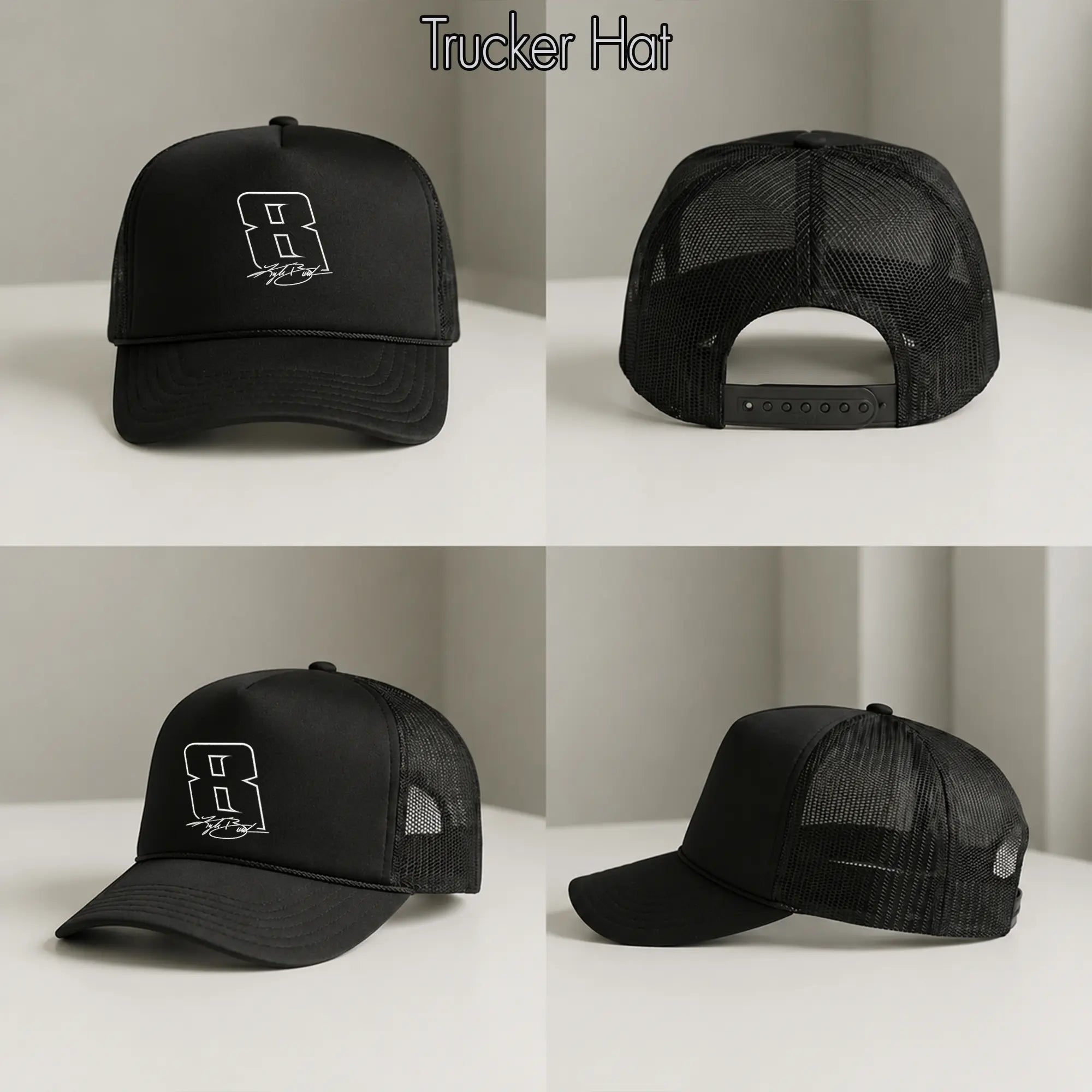 [Embroided Hat] Embroided Kyle Busch Classic Dad Hat, Forever Rowdy Racing Fan Gift Hat