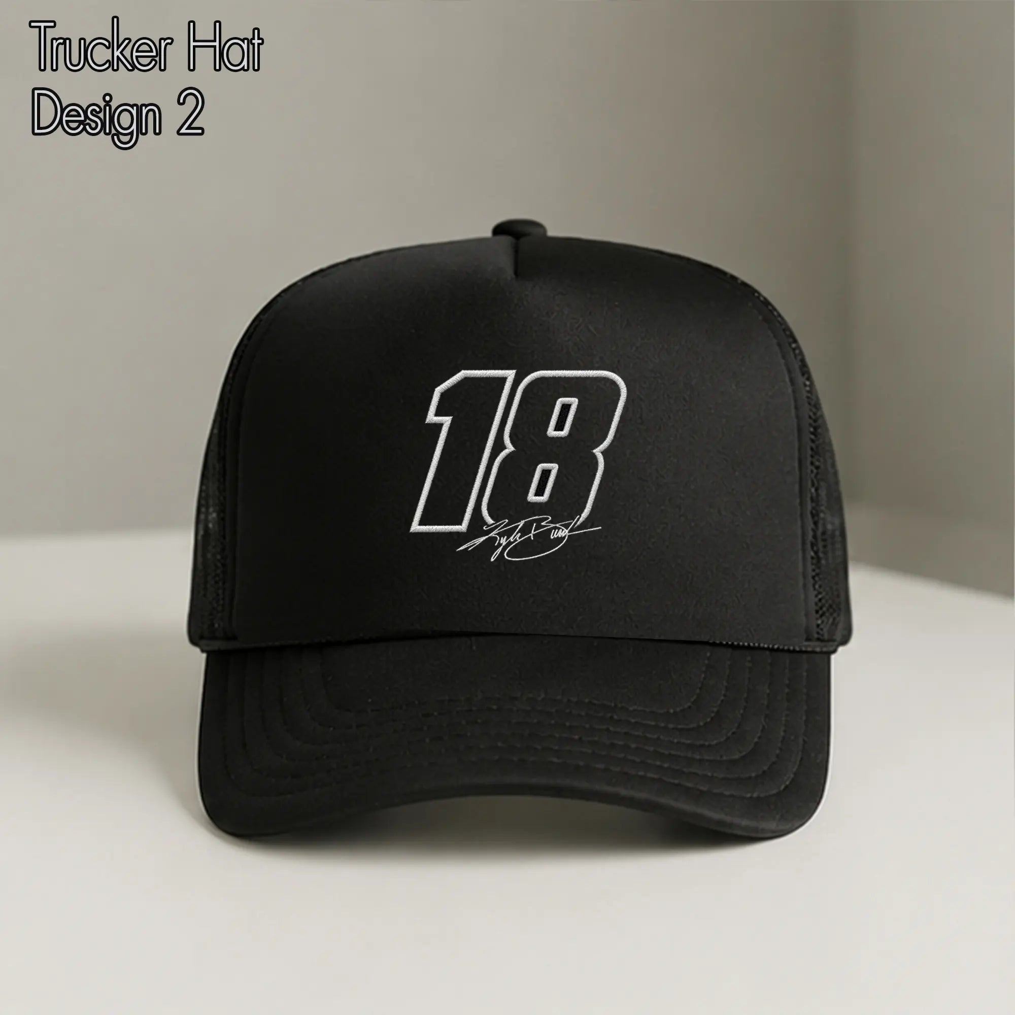 [Embroided Hat] Embroided Kyle Busch Classic Dad Hat, Forever Rowdy Racing Fan Gift Hat
