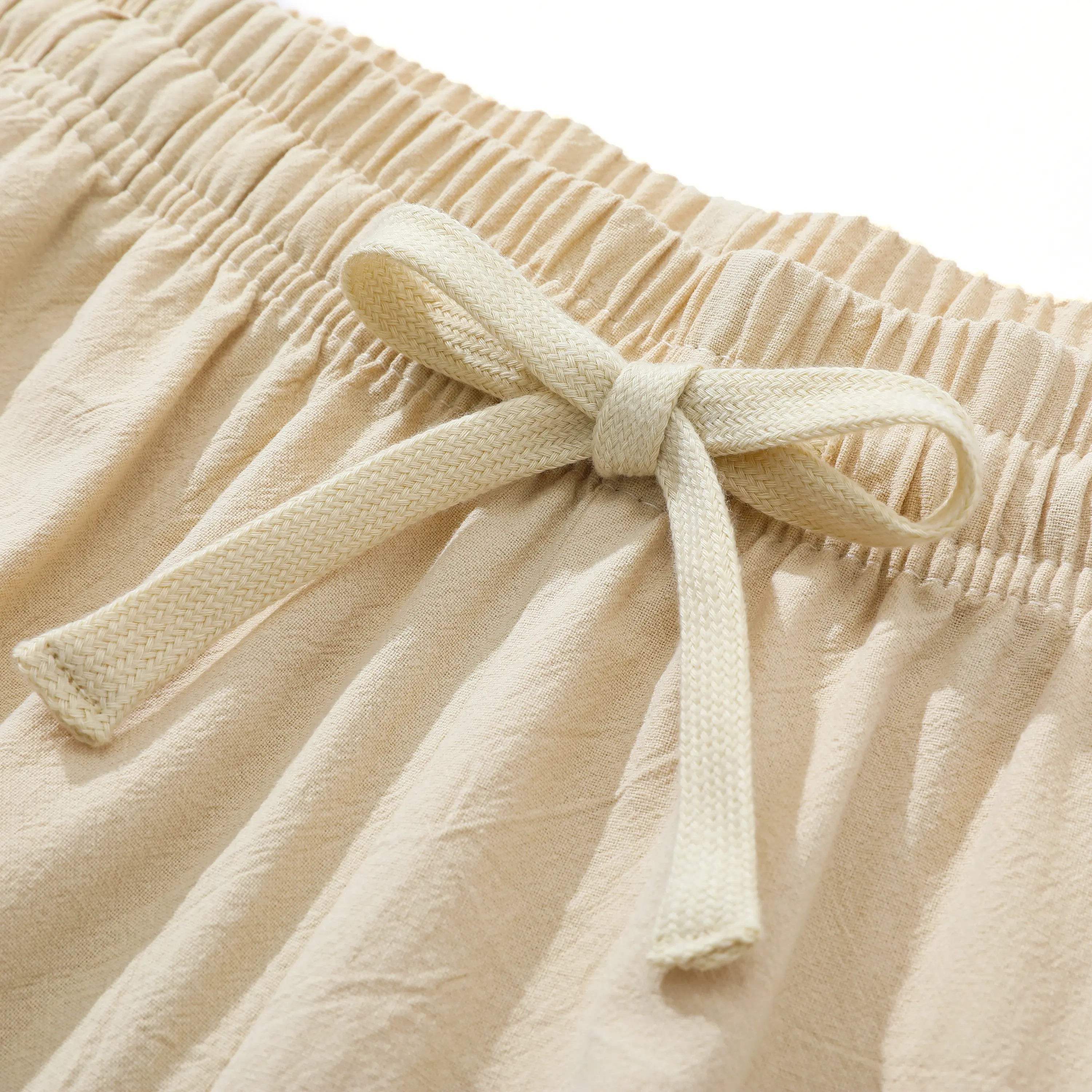 Ultimate Comfort: 4-Pack 100% Cotton Linen Wide Leg Pants for Men & Women - Summer Casual, Breathable, and Stylish!