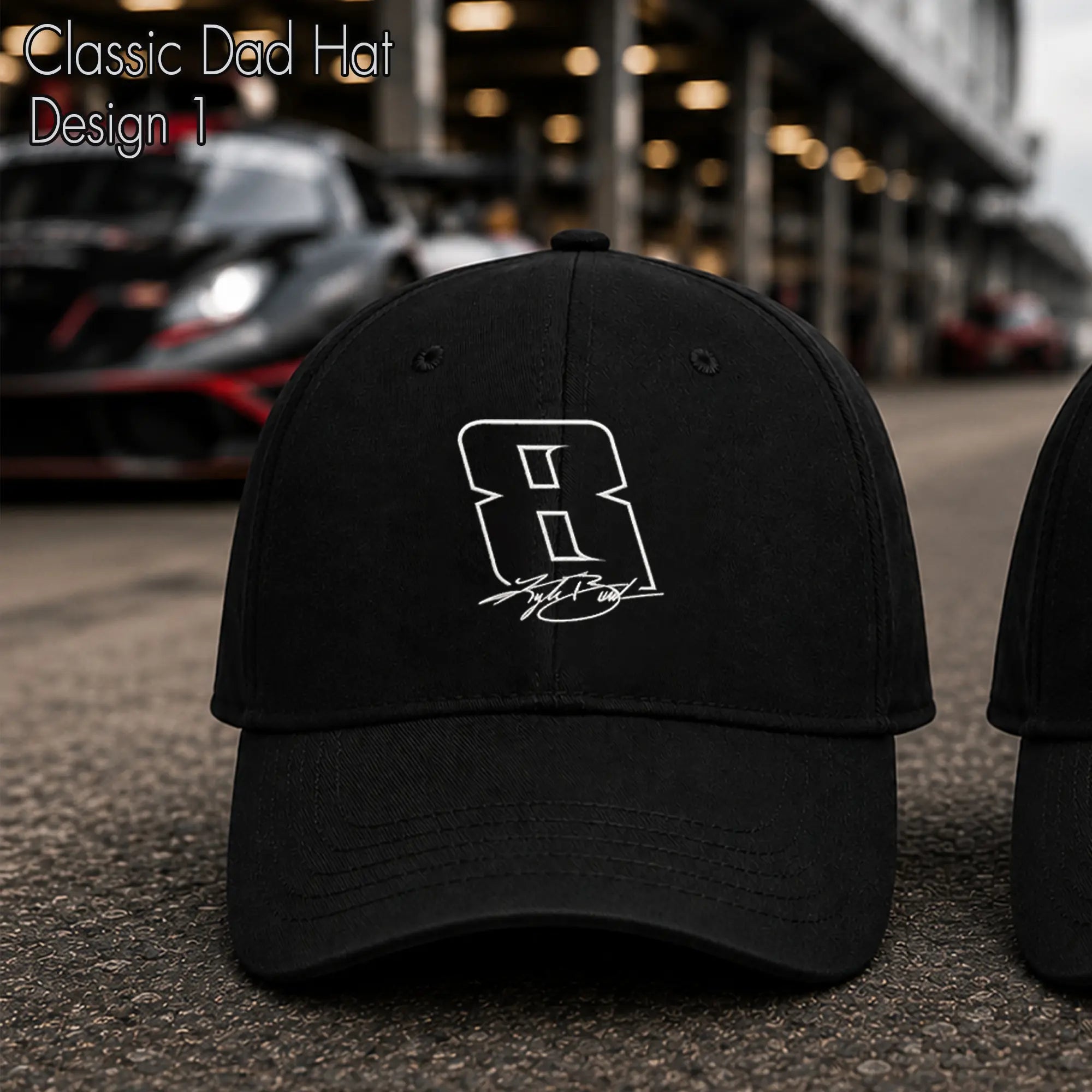 [Embroided Hat] Embroided Kyle Busch Classic Dad Hat, Forever Rowdy Racing Fan Gift Hat