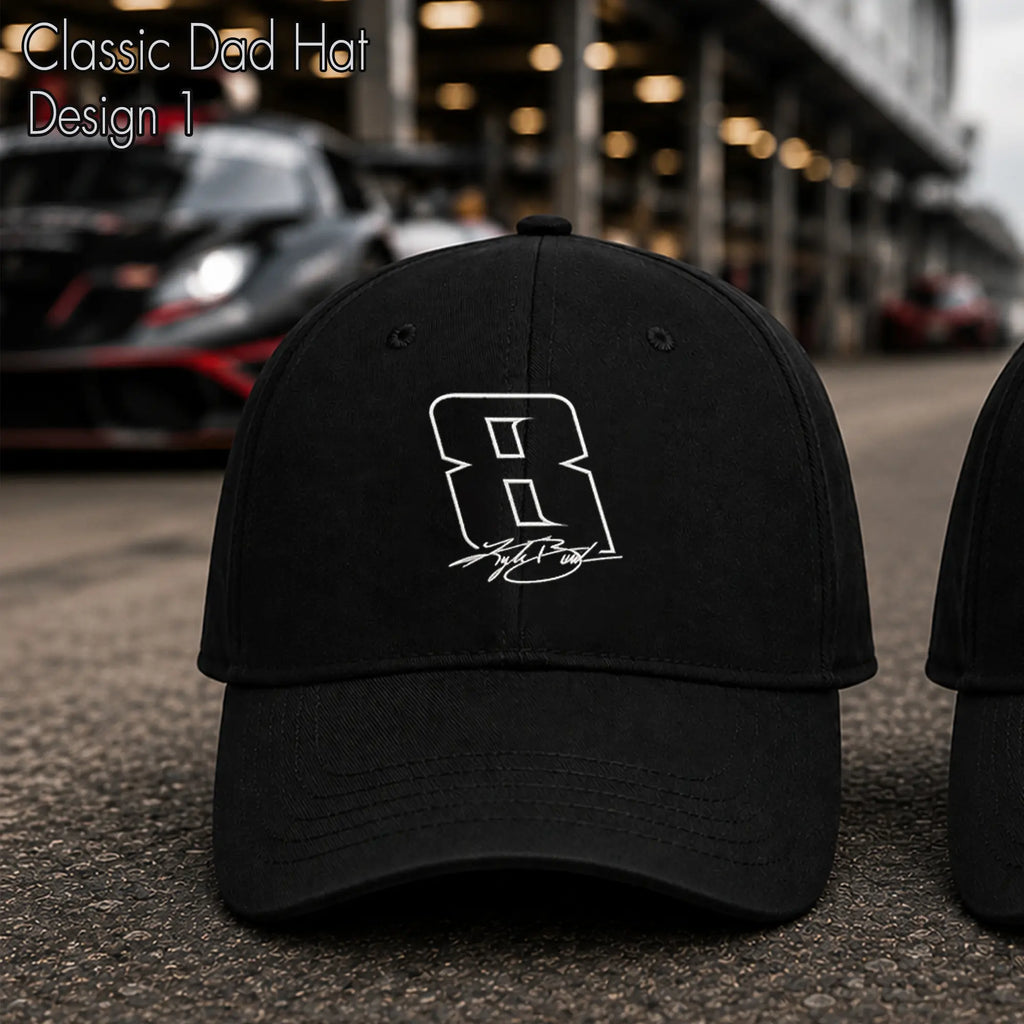 [Embroided Hat] Embroided Kyle Busch Classic Dad Hat, Forever Rowdy Racing Fan Gift Hat